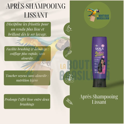 Après Shampooing Lissant Skala Mais Lisos 325 ml – anti-frizz