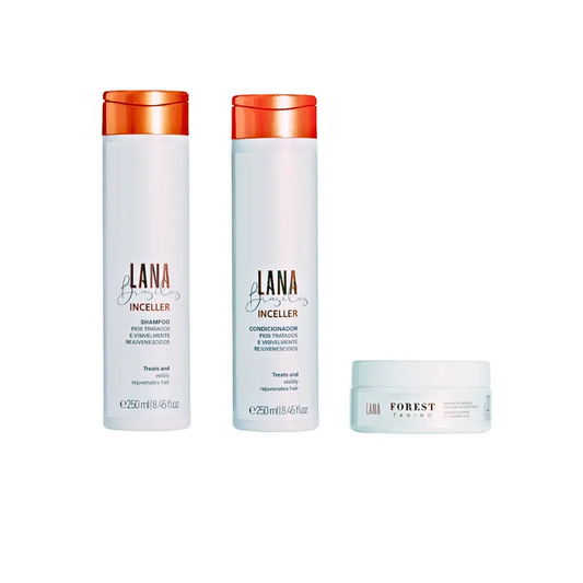 Kit Lana Brasiles - 2×250 ml + 1x200g Réparation & Nutrition
