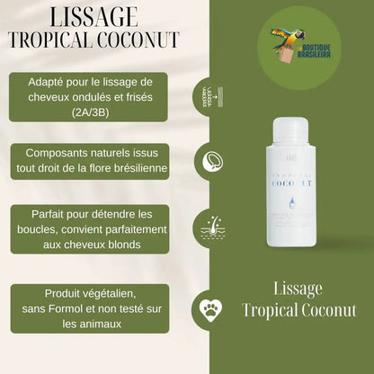Lissage Brésilien Tropical Coconut 100 ml – Lana Brasiles
