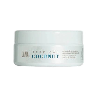 Masque Tropical Coconut 200 g – Lana Brasiles