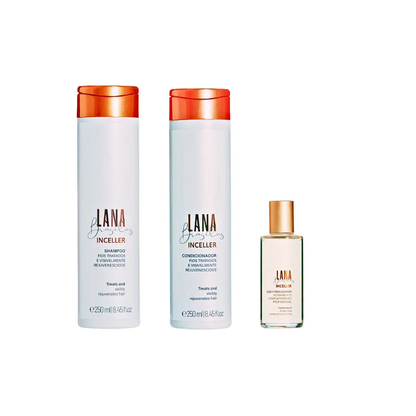 Routine capillaire Inceller – Anti-frisottis & hydratation | Lana Brasiles