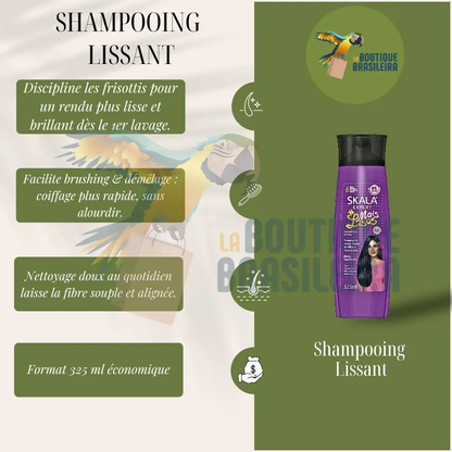 Shampooing Lissant Skala Mais Lisos 325 ml – anti-frizz