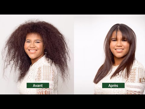 Application du lissage brésilien Forest Protein de Lana Brasiles sur cheveux naturels